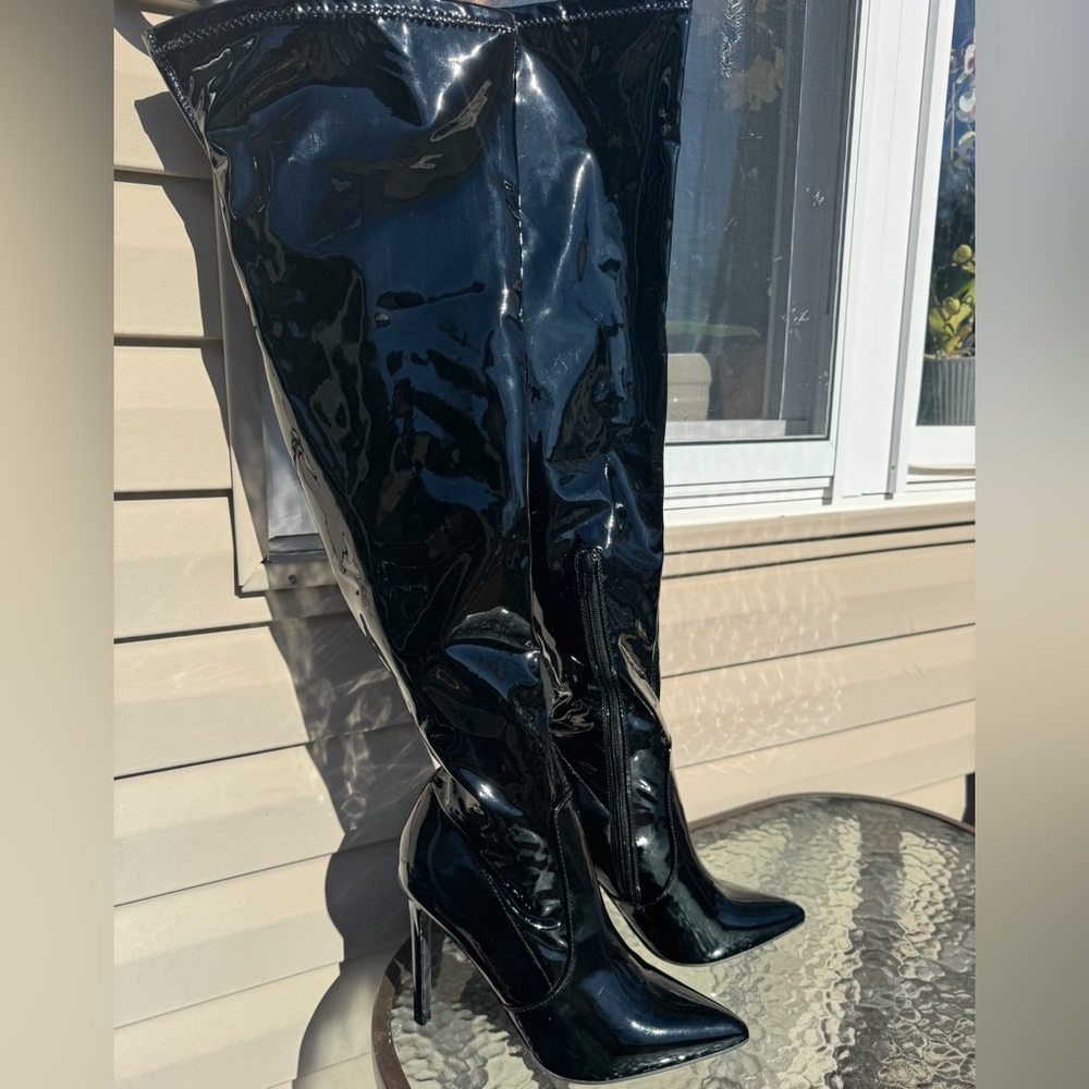 Beautiful thigh-high boots